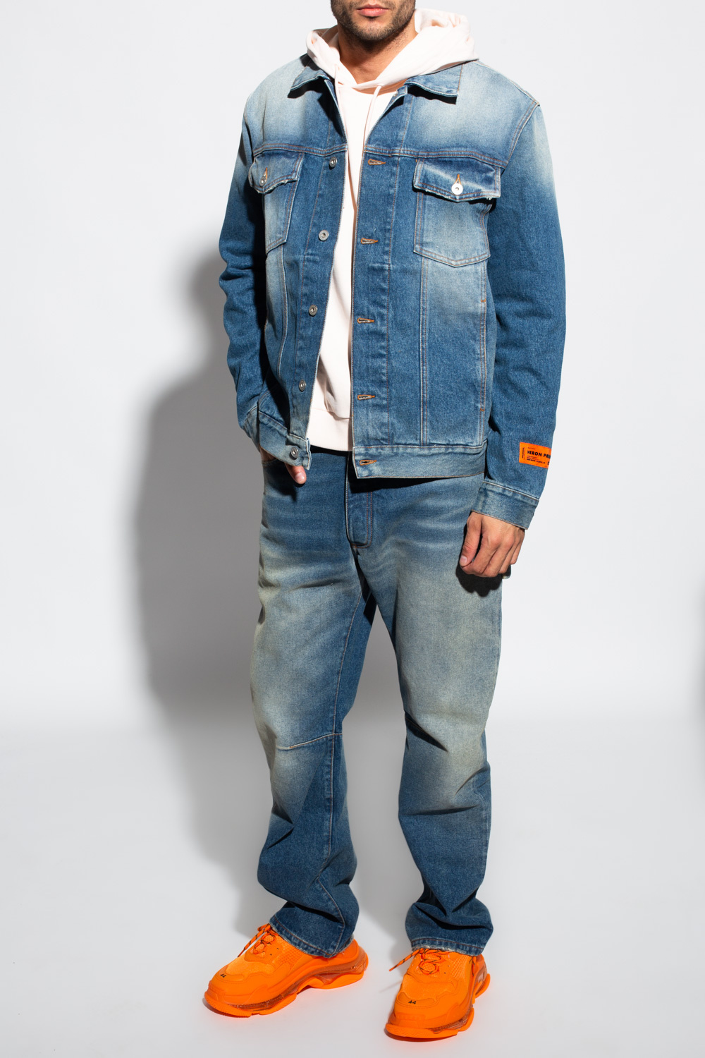 Denim crew jacket Heron Preston - GenesinlifeShops NC - Tommy